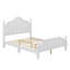 Full-Size Bed Frame With Headboard, Classic Wooden Bed Frame With Slat Support-219237276-219237277
