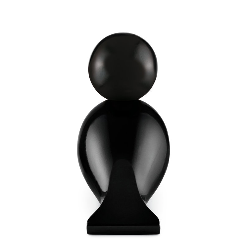 Songbird Ernst Figurine, Black, 8.1" H x 8.3" W x 4.1" D, 1