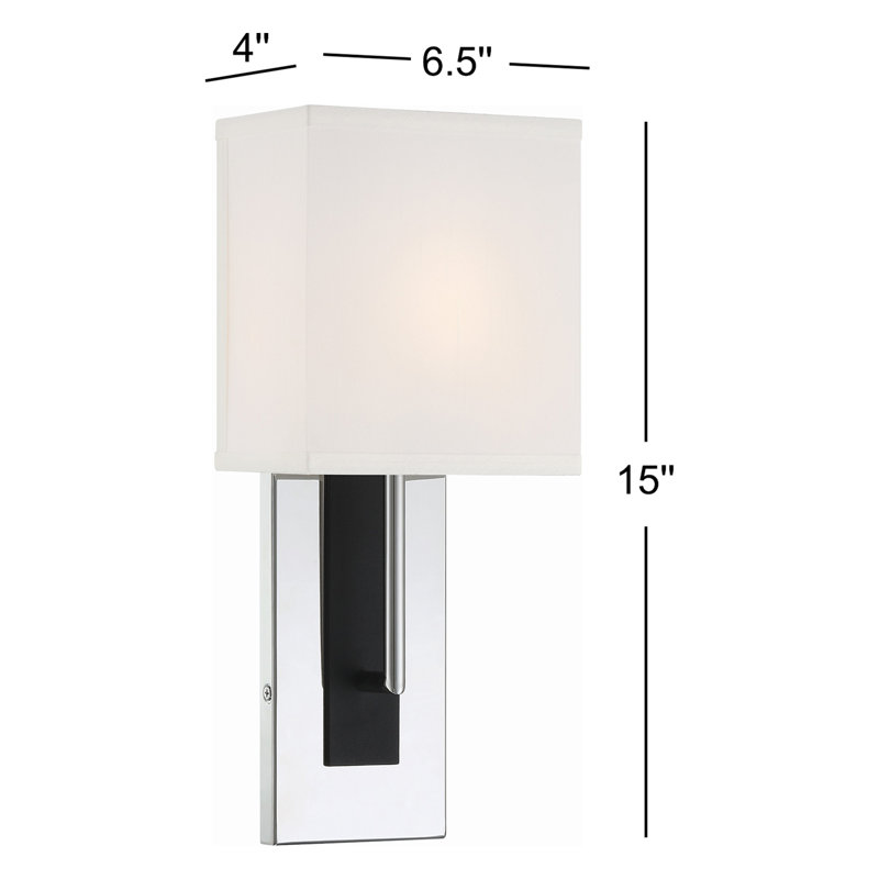 Steel Armed Sconce