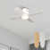 Karlena 36'' Ceiling Fan with LED Lights and Remote Control for Bedroom