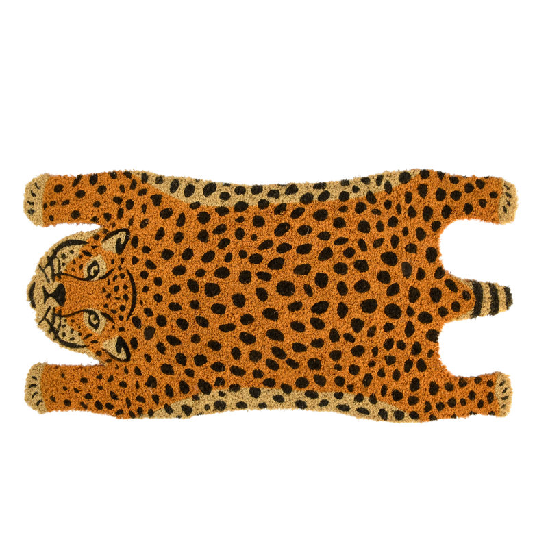Coir Doormat Cheetah