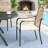 4-Person Outdoor Patio Dining Set With Stackable Rattan Chairs-1358598893