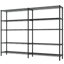 5-Tier Steel Height -Adjustable Storage Rack Heavy Duty Shelving Unit-1899585349-1899585350