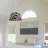1-light Black Pendant Light