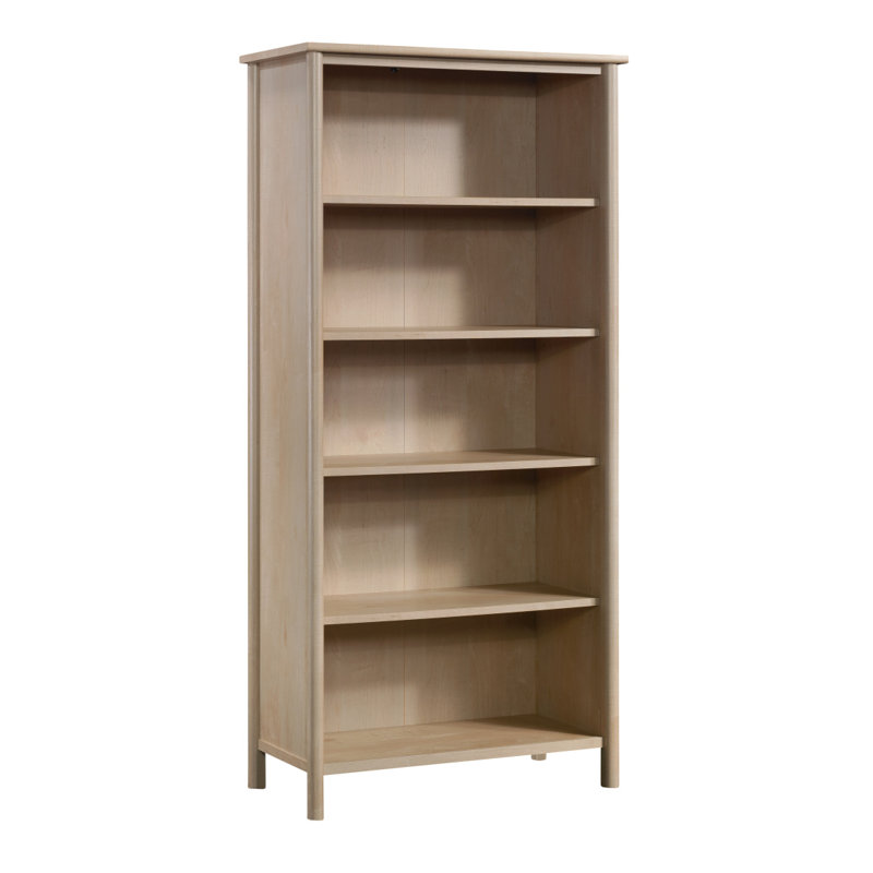 5-Shelf Bookshelf, Brown Finish