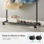 91cm Rolling Clothing Rack