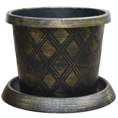 Arshak Pot Planter with Saucer