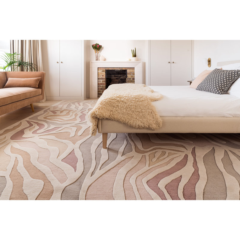 Rêverie Blonde Area Rug, Rectangle 4' x 6'