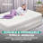 Bestway Tritech 20" Queen Air Mattress, Airbed with Built-in AC Pump, Warm Gray-128635914-128635912