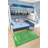 Furnish My Place 685 Solid Soccer Rug for Play Area | All Star Soccer Field Ground | Kids Playroom | Contemporary Design | Accent Rug Kindergarten | Green-532524016