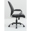Chaise de travail en cuir véritable Dagenham-1261677650-1261677651