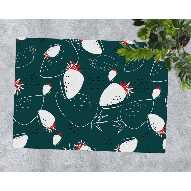 Neziye Hard Floor Rectangular Chair Mat, 70 x 100cm