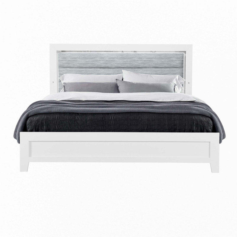 5 Pc Bedroom Set With Led, King