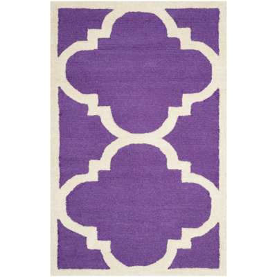 Cannen Hand Tufted Wool Geometric Rug