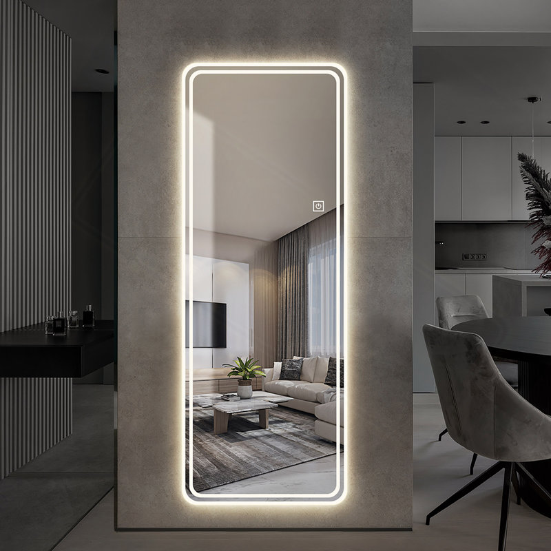 Miroir de plancher à pleine longueur Henghold