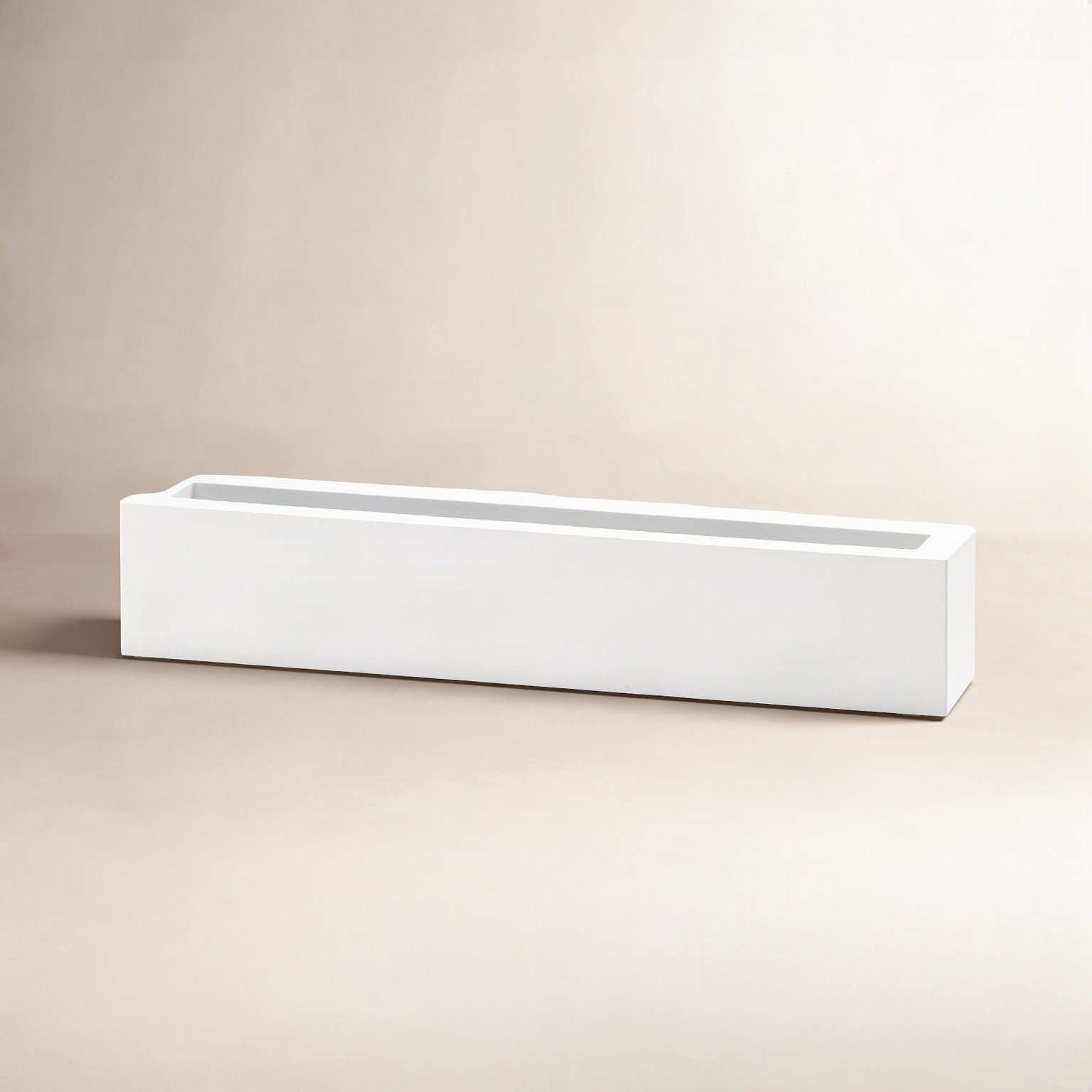 Roselee 42" Planter Box, White