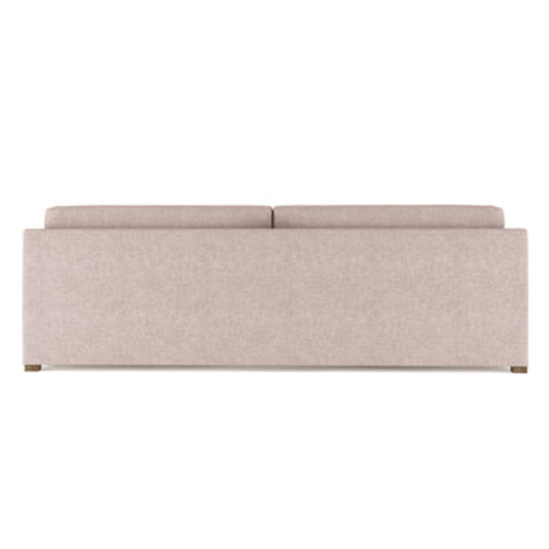Madison Sofa, 33" H x 72" W x 41" D, Weathered, Plush Velvet Blush