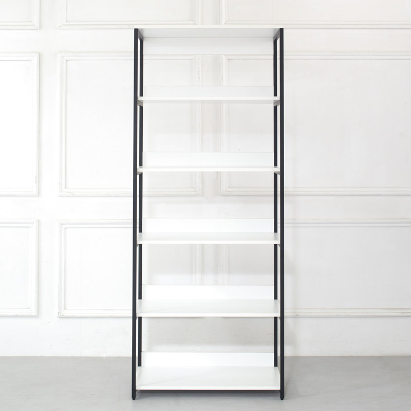 Walk-in avec 5 tablettes - bois et métal, structure en métal thermolaqué, compartiments de rangement très profonds, chauffe-eau, tableau de classement Stain Scratch E0, 2 fois plus épais, modulaire,