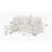 Plush Sectional Sofa W/ Pull Out Sleeper made with Velvet fabric-540677932