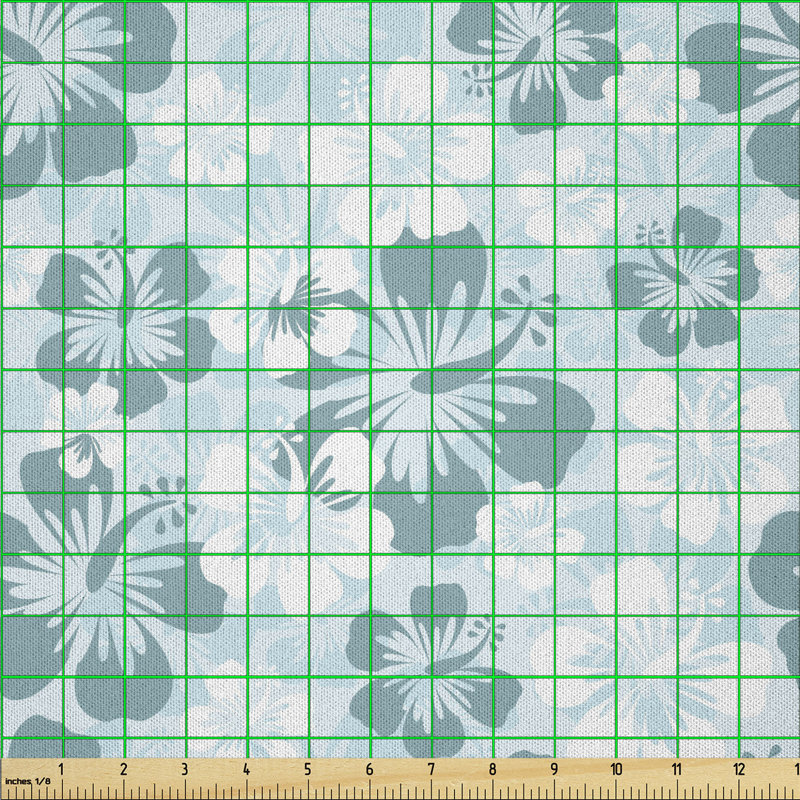 Darnold Flower Silhouettes Multi-Purpose Fabric