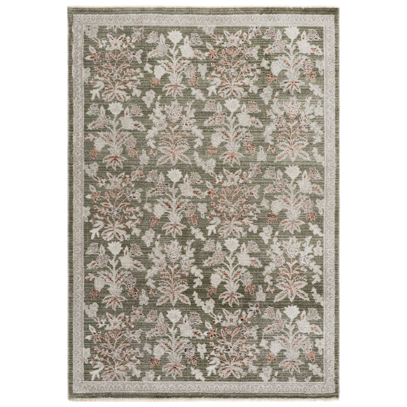 Grove 630 Performance Floral Rug, Rectangle 8' x 10'