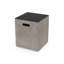 Table d'appoint moderne en céramique pour porte-réservoir en béton léger de 20,37 po de hauteur