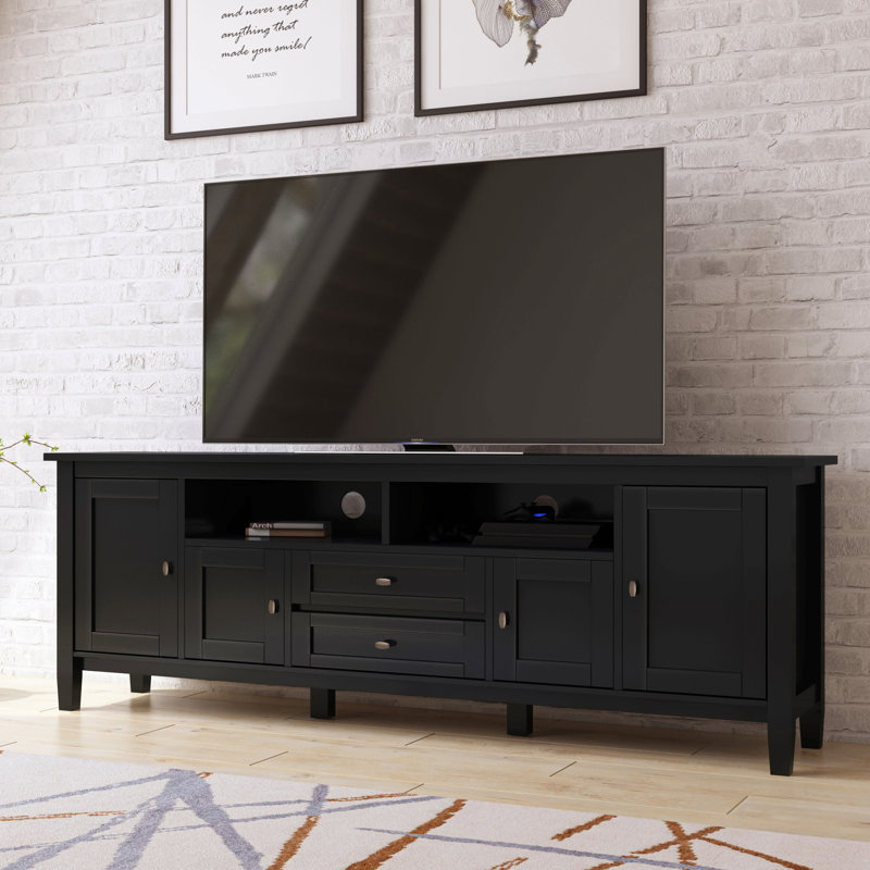 Meuble télé 72 "pour la maison, Noir