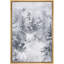 Abstrait, gris, forêt d'hiver, paysage, campagne, vacances encadrées, art mural-107118464-107118467