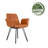 Sharolyn 18.9'' H Tufted Polyurethane Upholstered Armchair-708182739