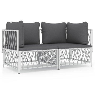 Debernardi 28.3'' Wide Patio Sectional Set with Cushions