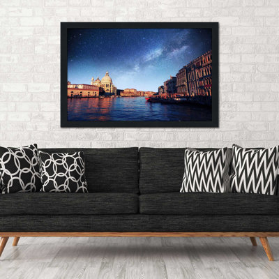 «Milky Way Sea II», reproduction d'impression encadrée