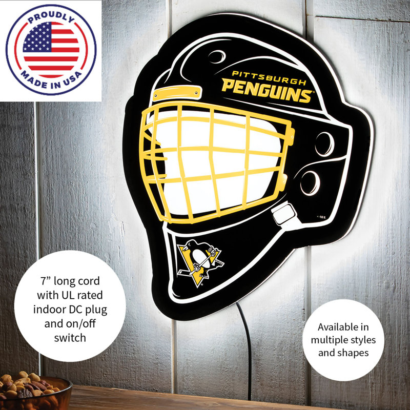 Enseigne murale NHL Team, Penguins de Pittsburgh
