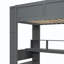 Lit mezzanine avec bureau et station de charge Gaming-296072821