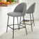 Ballance 25'' Upholstered Low Back Counter Stool