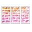 «Pink and Dark Yellow Abstracts Brushes», peinture sur toile 3 pièces-192002854-192002855