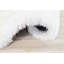 Tapis blanc à poils longs 5 pi 3 po x 7 pi 3 po Adri-1846472345