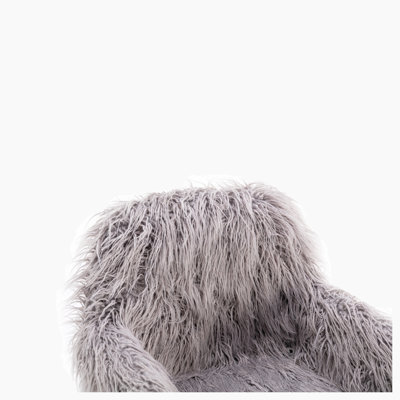 Ratchel Faux Fur Task Chair