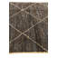 Tapis bleu et brun 5x8 Pinson