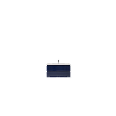 Base de meuble-lavabo simple mural 41,5 po seulement