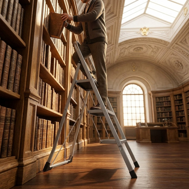 Steel Step Ladder