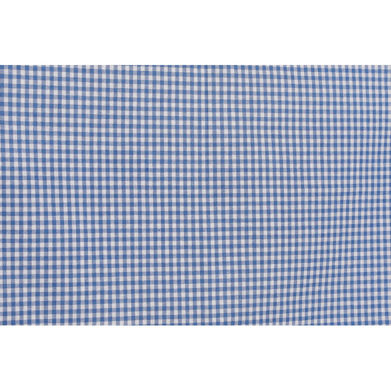 Nappe élégante à carreaux, bleu, 67,0 po x 86,6 po | 85% coton / 15% polyester, facile à nettoyer et lavable à la machine | Parfait pour la salle à manger, la cuisine et les événements spéciaux | Conception élégante et durable