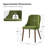 Kanalu Curved Back Upholstered Side Chair with Solid Wood Legs-2083676071