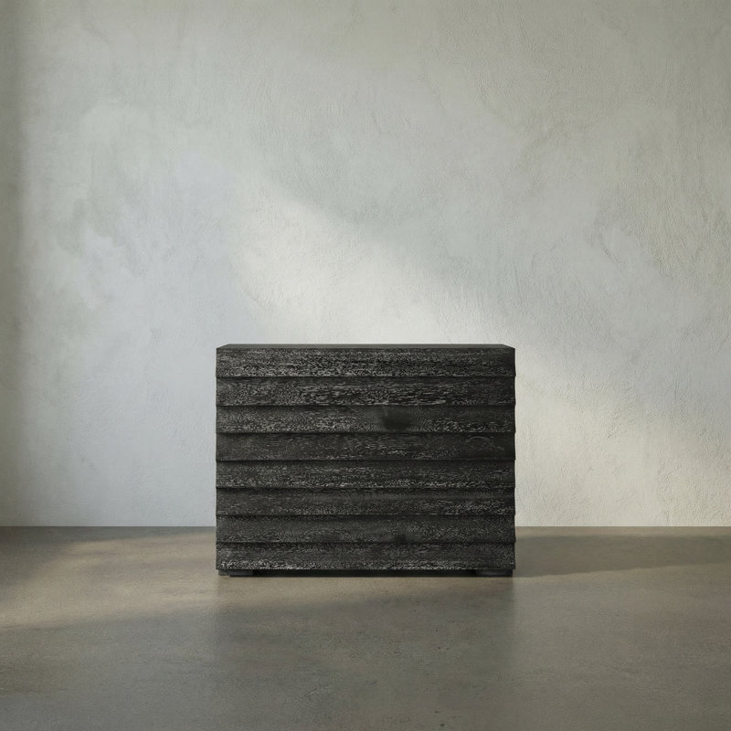 Console Frederico, Noir noyer