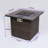 30Inch Outdoor Fire Table Propane Gas Fire Pit Table With Lid Gas Fire Pit Table With Glass Rocks And Rain Cover