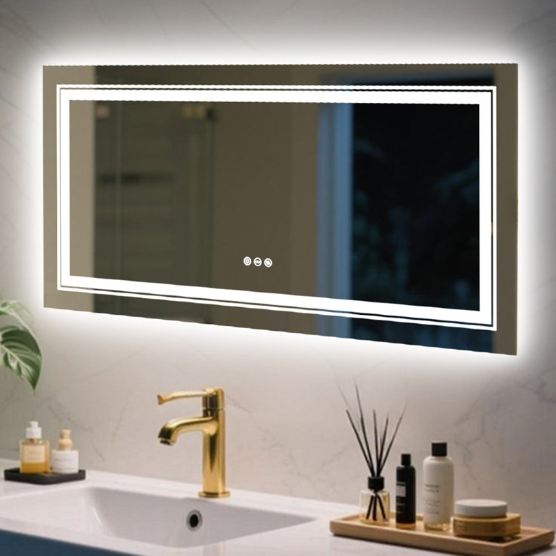 Shymel Rectangle Wall Mirror, 20" x 41.3"