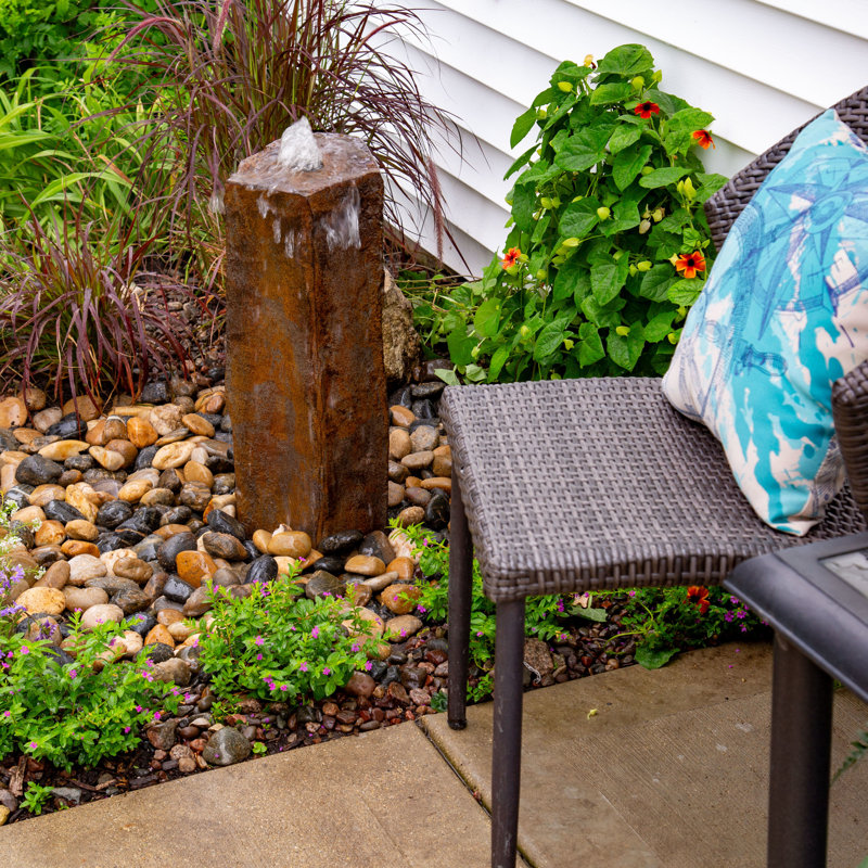 Weather Resistant Column Fountain