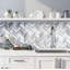 Carreau de mosaïque en verre 1,2 po x 3,5 po pour mur et plancher-60564653