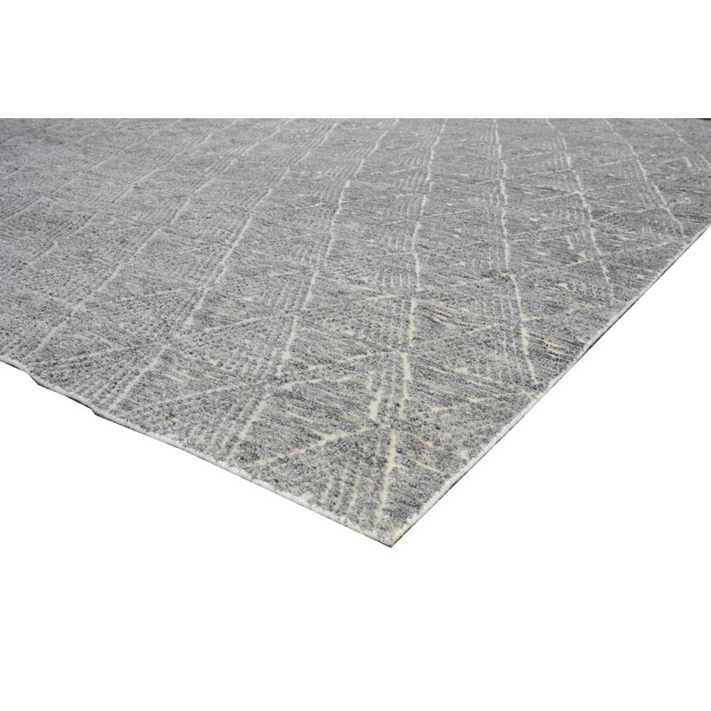 Nomad Wool Geometric Area Rug, Rectangle 10' x 14'