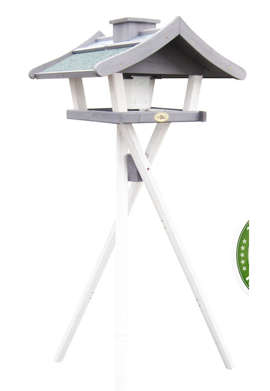 Grönland Free Standing Birdhouse, Grey