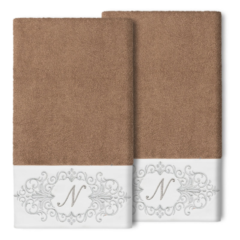 Monica Midweight Bath Towel, Latte, N